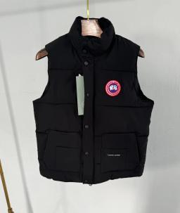Black red emblem vest