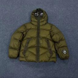B Down Jacket - Olive Green