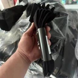 四季薄款中筒黑色