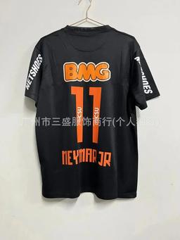 12-13桑托斯黑色橙色号码（11号