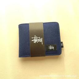 西图短钱包  蓝色 无盒