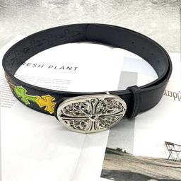 【15个彩色十字-加厚圆十字】克罗CH圣剑心皮带