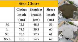 Style 28-29 size chart