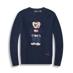 Bear Cardigan Blue