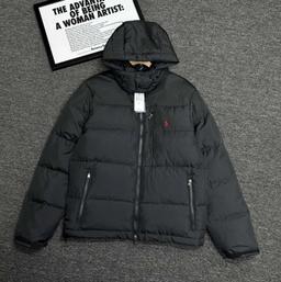 Black down jacket