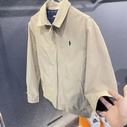 卡其色拉夫夹克外套