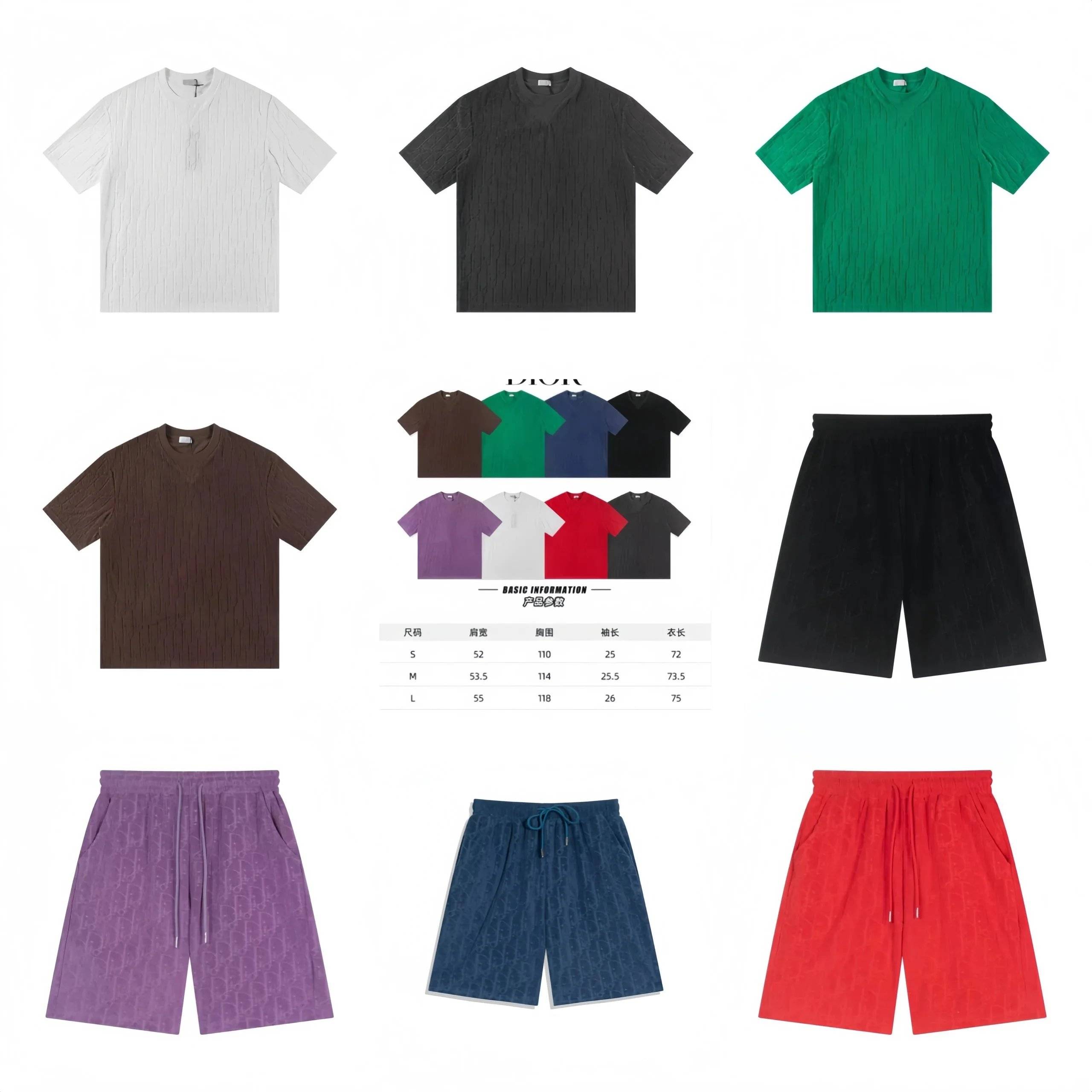 Dior t-shirt/shorts