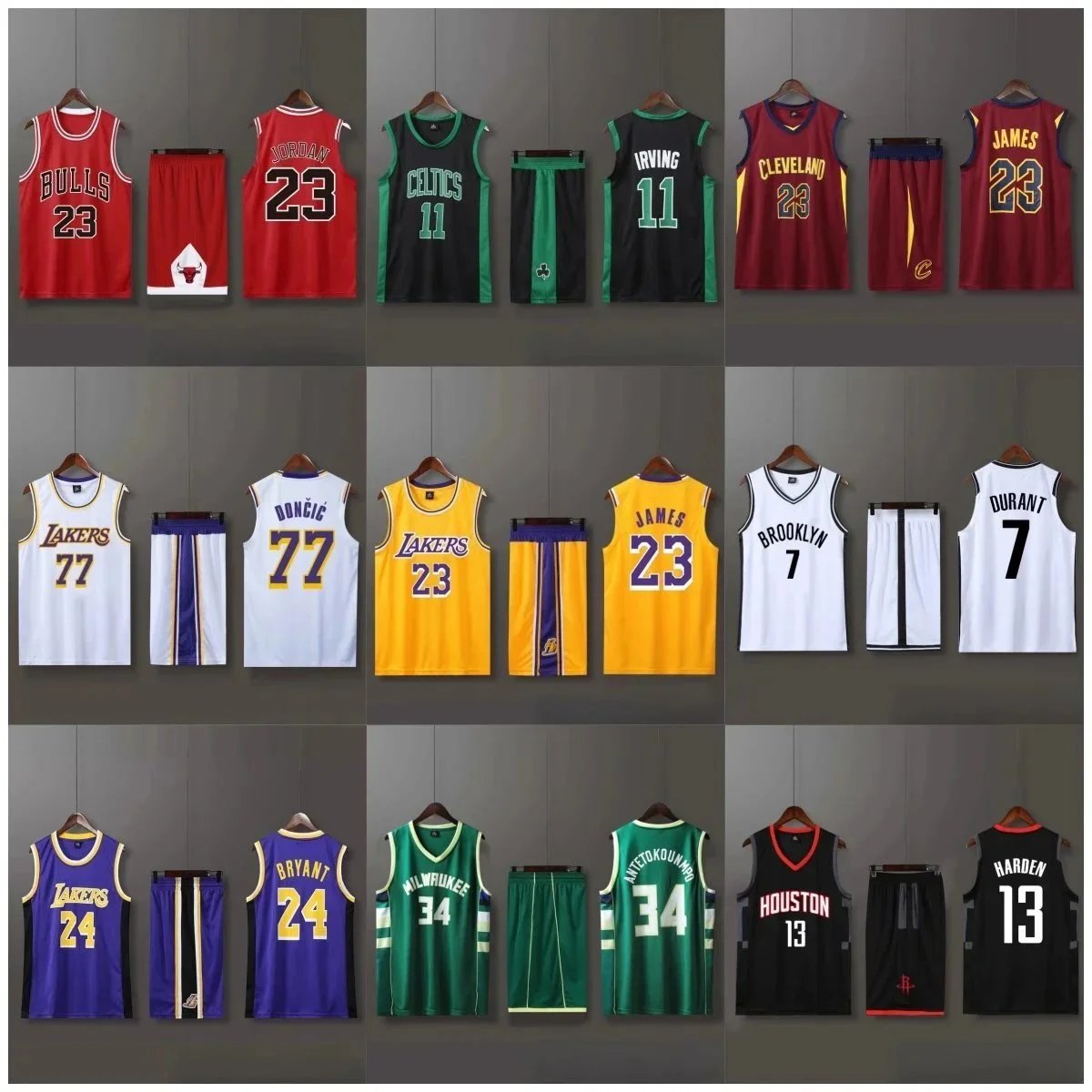 NBA Jersey Suits (30+style)