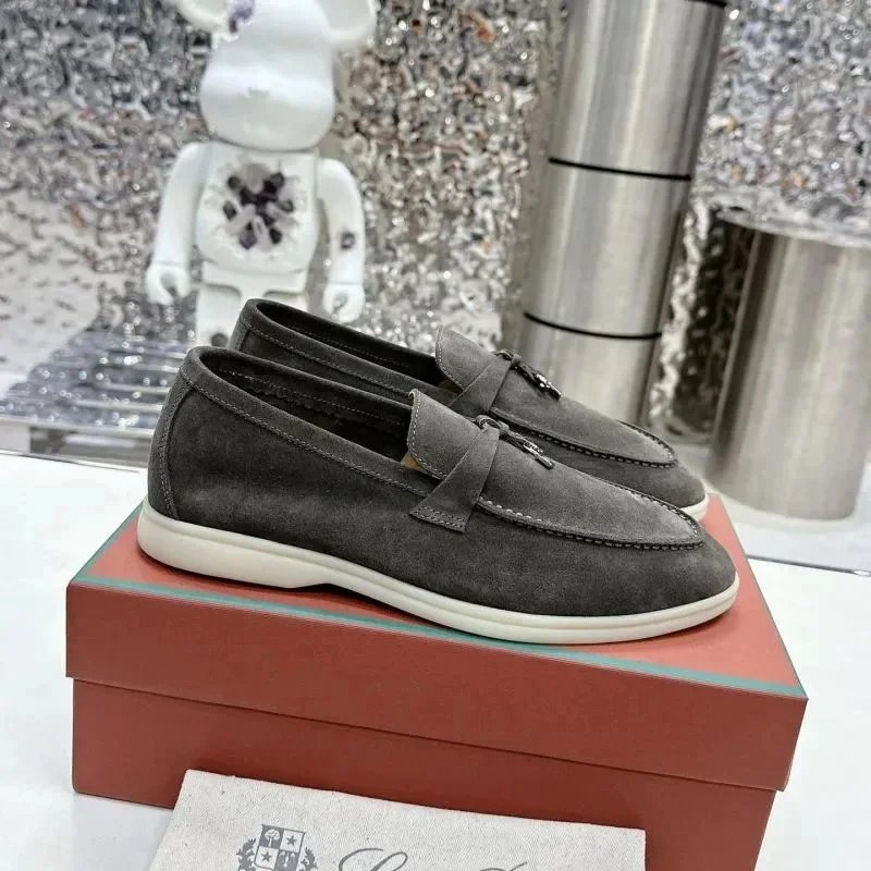 Loro plana loafers - Thumbnail 7