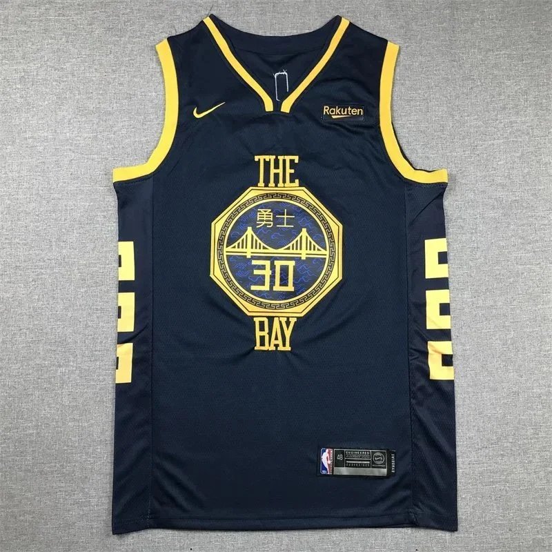 NBA Lakers Warriors Jerseys（35） - Thumbnail 15