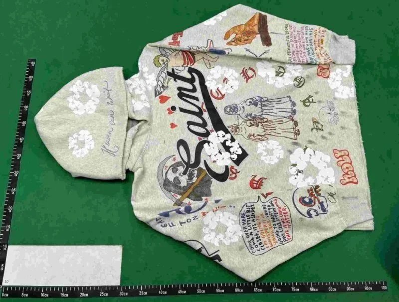 Supreme & Saint Michael & Oldschool Hoodie - Thumbnail 2