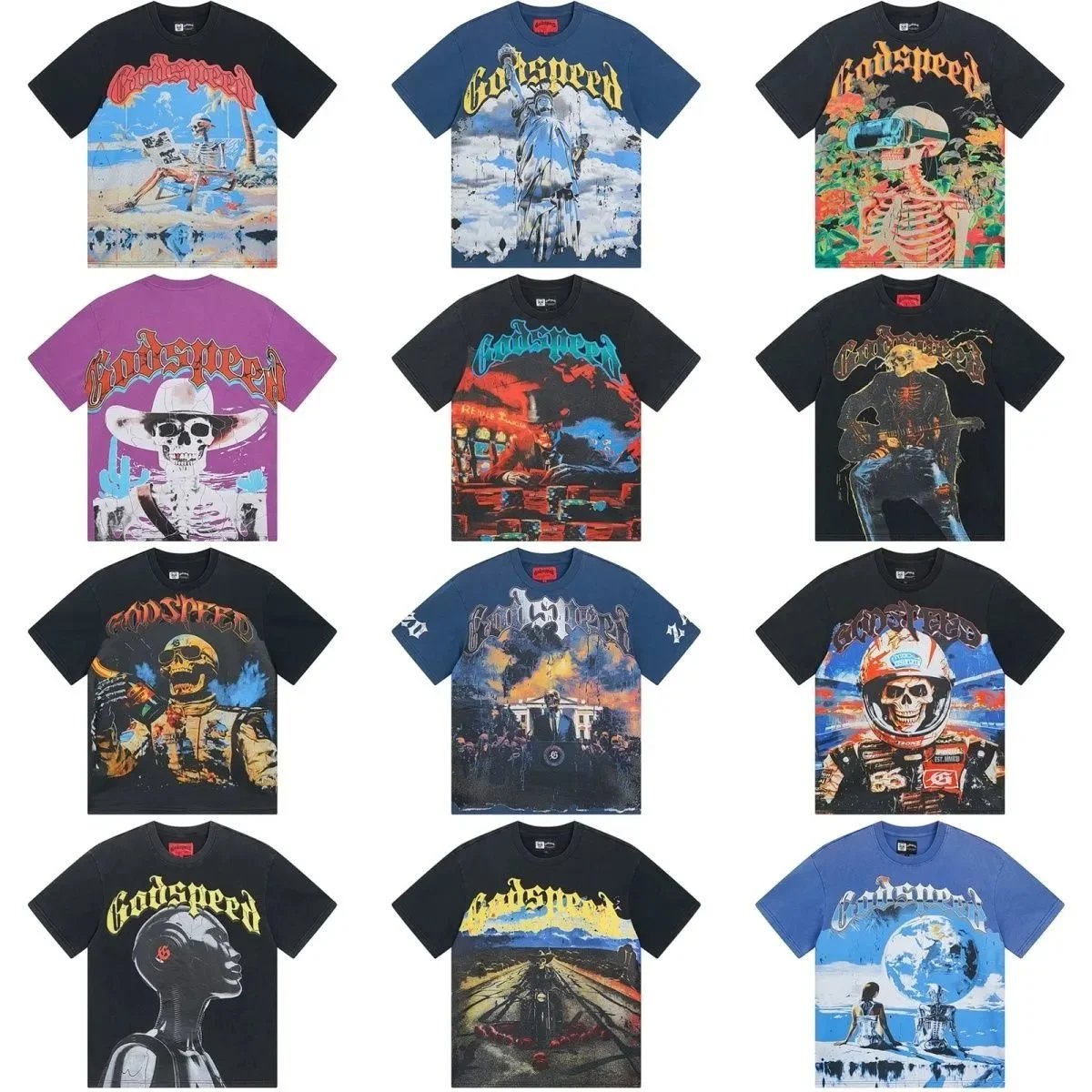 Godspeed T-shirt( 28 + styles)