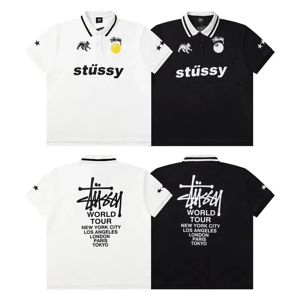Stussy Polo T-shirt TEE ( 38 + styles)