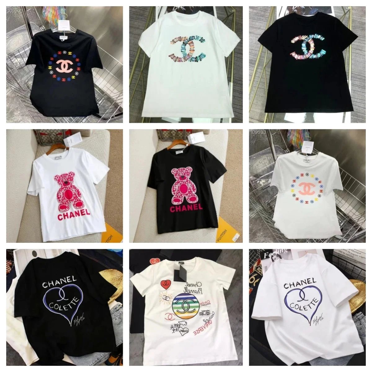 Chanel T-shirt/Hoodie(34 STYLE TOP)