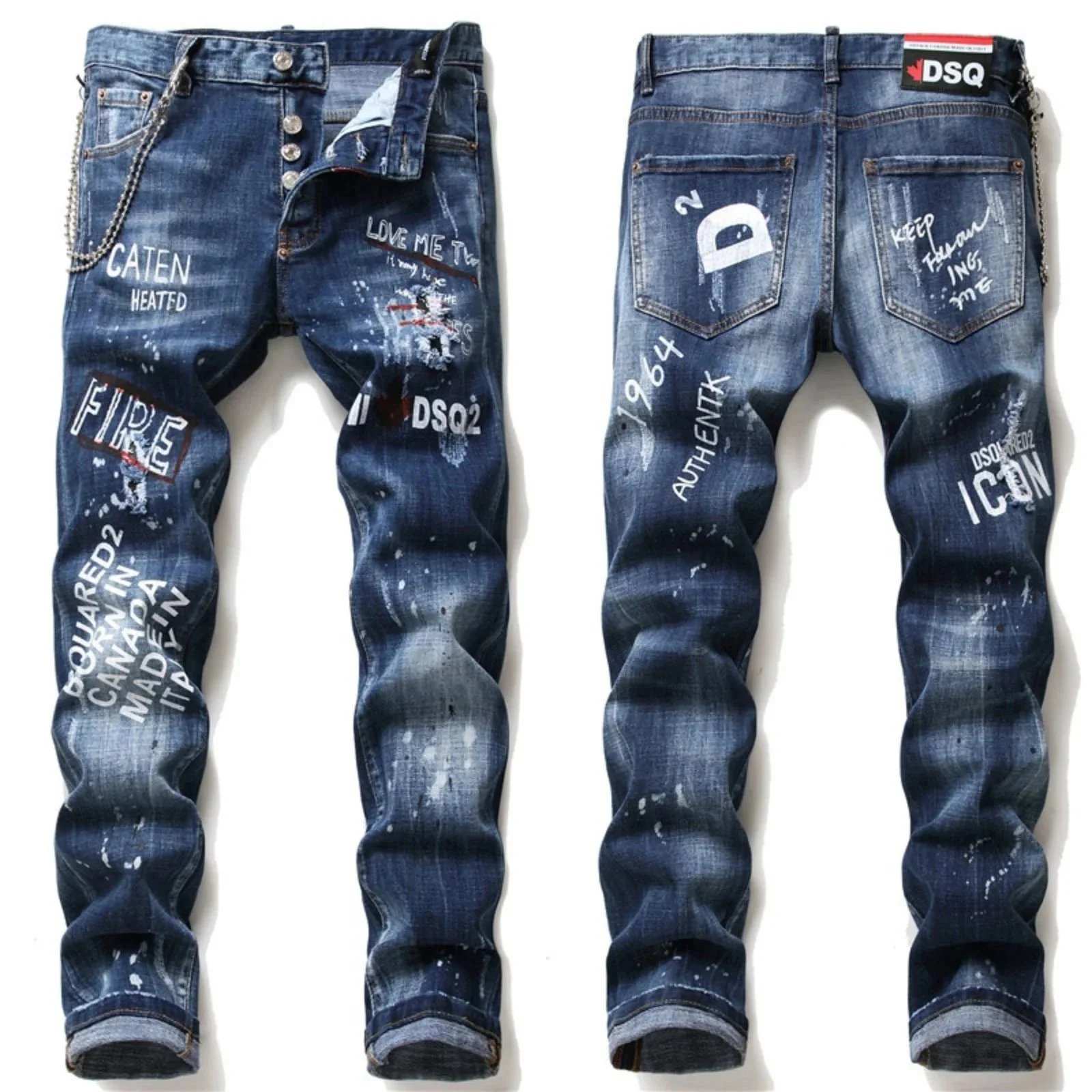 Dsquared2 Jeans & Jean Shorts - Thumbnail 12