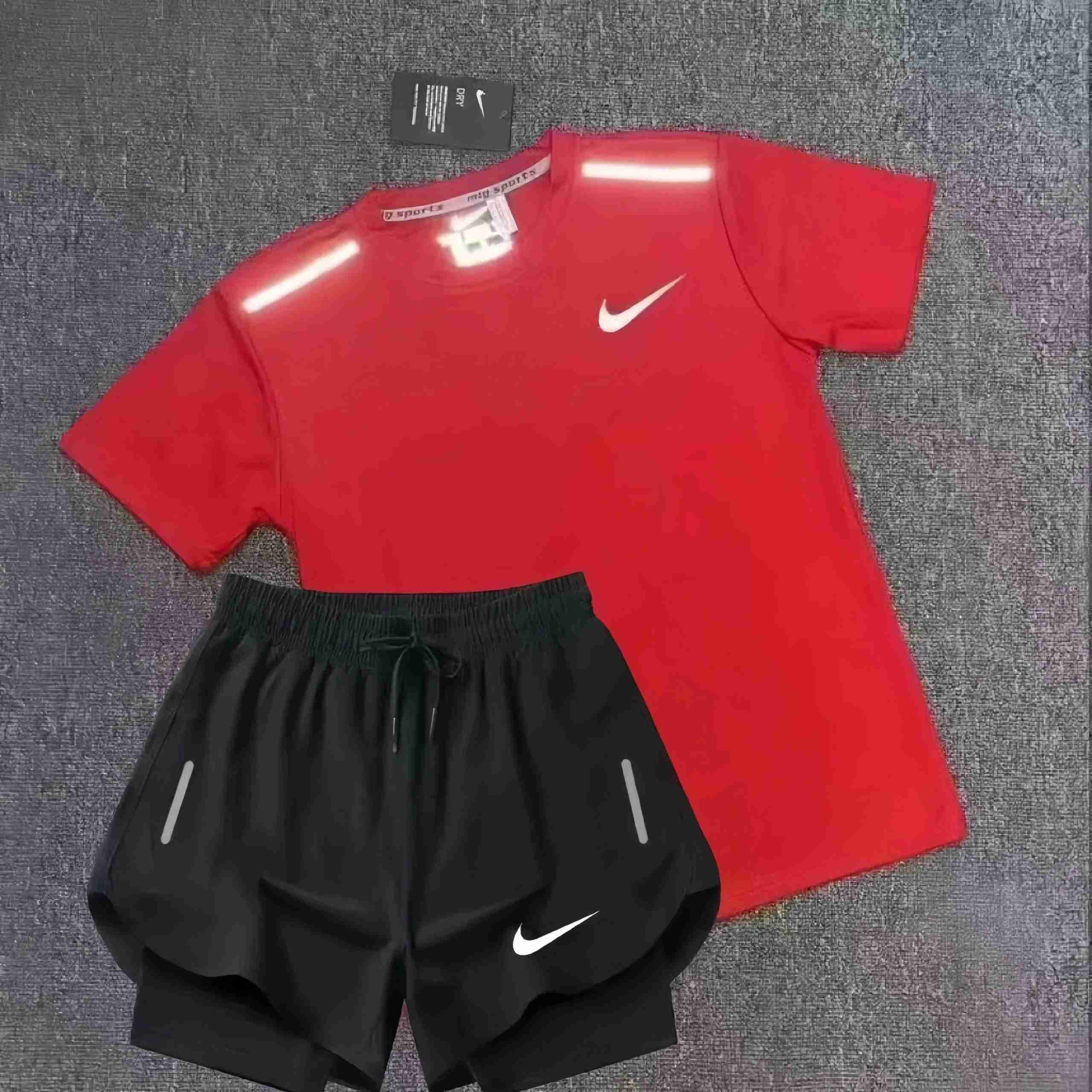 Nike Sports T-shirt & Shorts Set ( 16 + styles) - Thumbnail 6