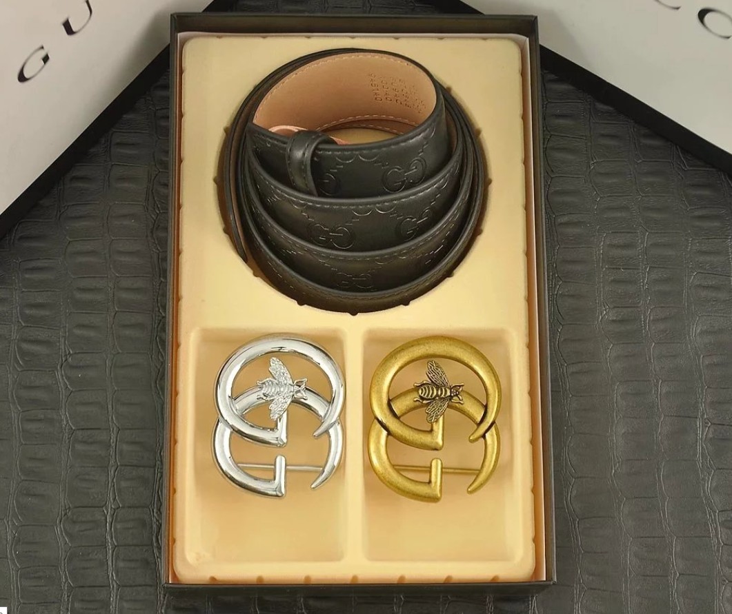 Gucci & Amiri & Burberry & Louis Vuitton belt (style 30+) - Thumbnail 12