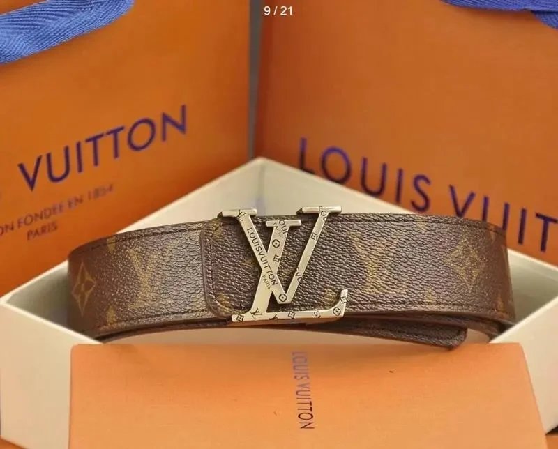 Gucci & Amiri & Burberry & Louis Vuitton belt (style 30+) - Thumbnail 4