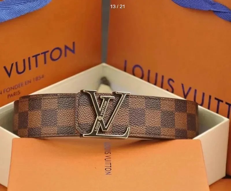 Gucci & Amiri & Burberry & Louis Vuitton belt (style 30+) - Thumbnail 5