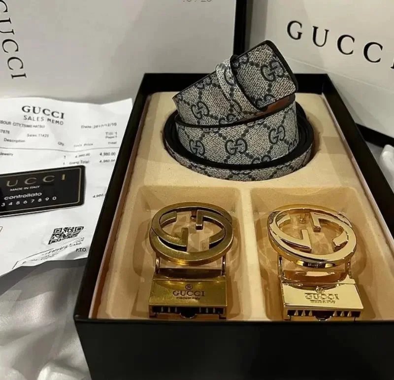 Gucci & Amiri & Burberry & Louis Vuitton belt (style 30+) - Thumbnail 8