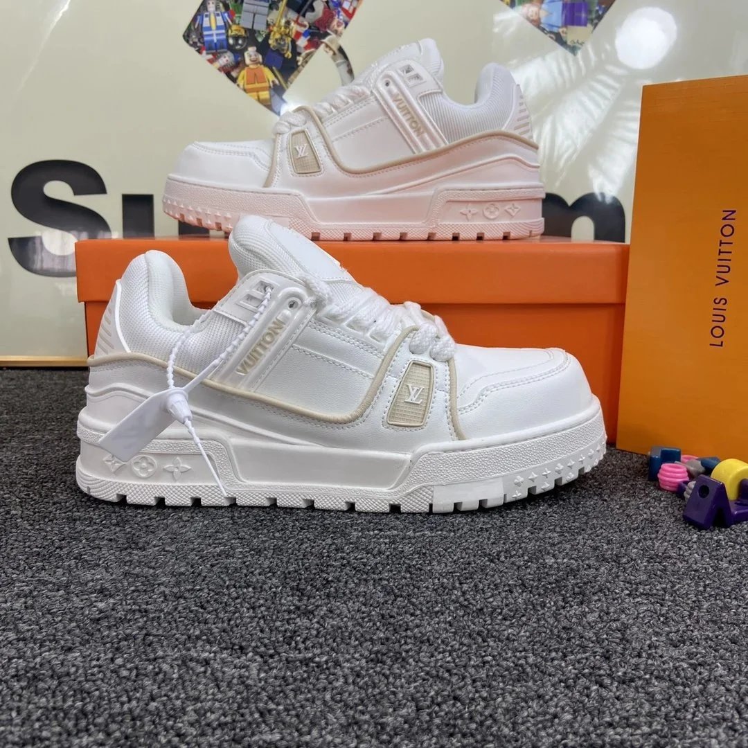 LV Louis Vuitton Trainer Sneaker Shoes ( 36 + styles) - Thumbnail 12