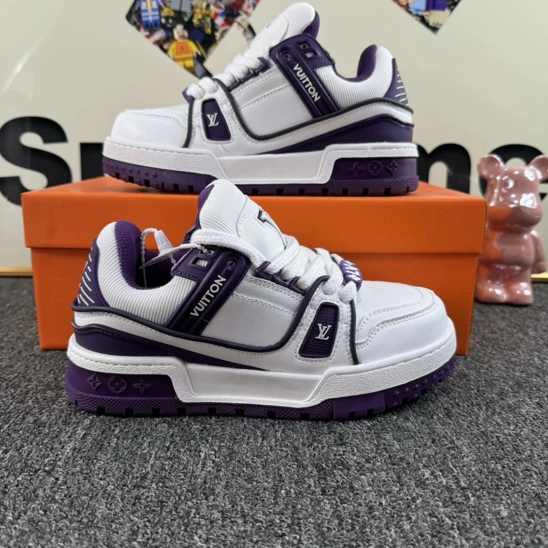 LV Louis Vuitton Trainer Sneaker Shoes ( 36 + styles) - Thumbnail 7