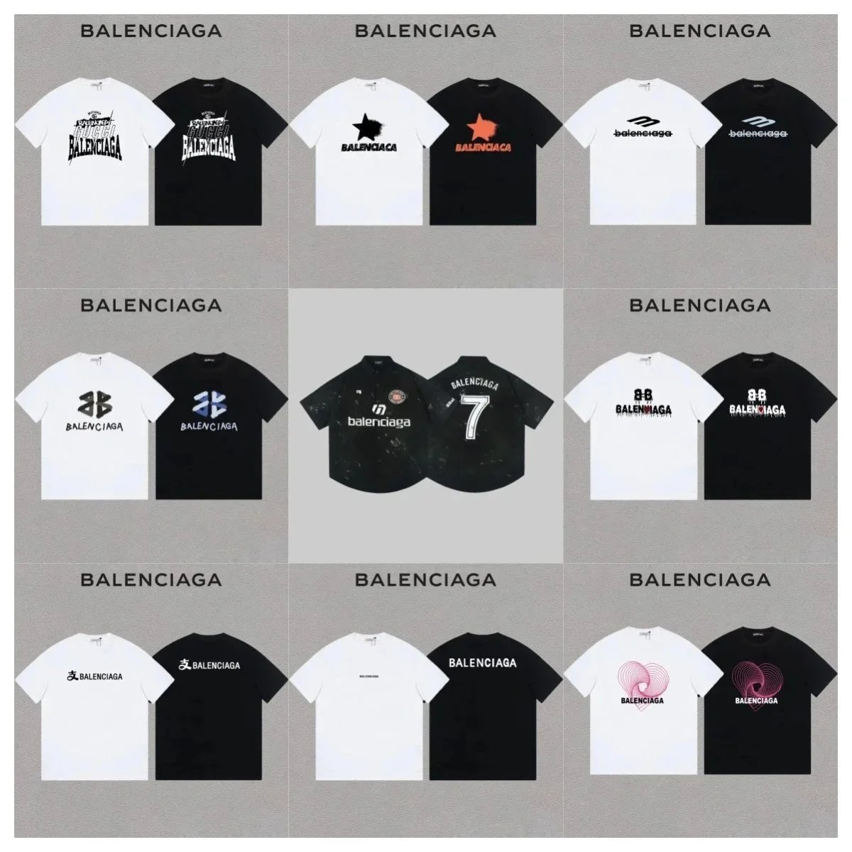 Balenciaga T-shirt (Style 40+)