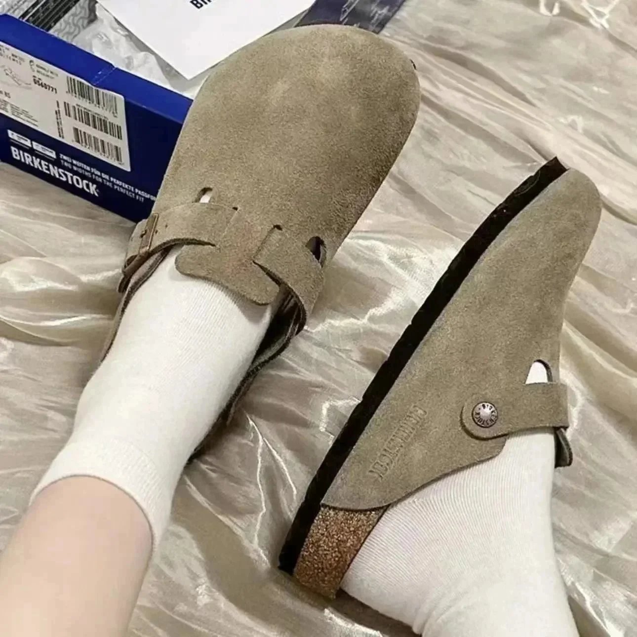 BIRKENSTOCK Plush Slippers（36 styles） - Thumbnail 9