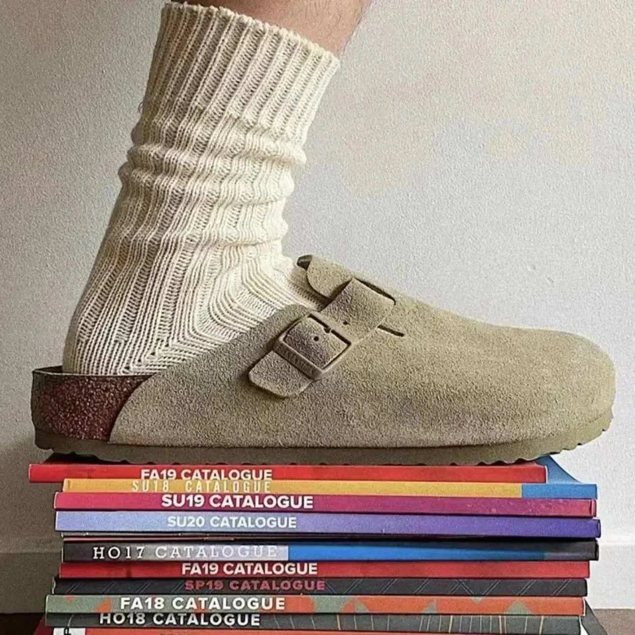 BIRKENSTOCK Plush Slippers（36 styles） - Thumbnail 7