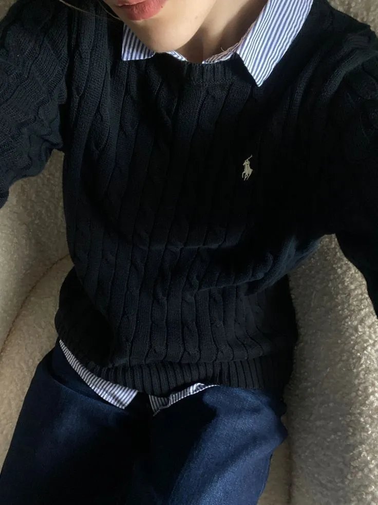 Ralph Lauren Cable Knit Sweater - Thumbnail 4