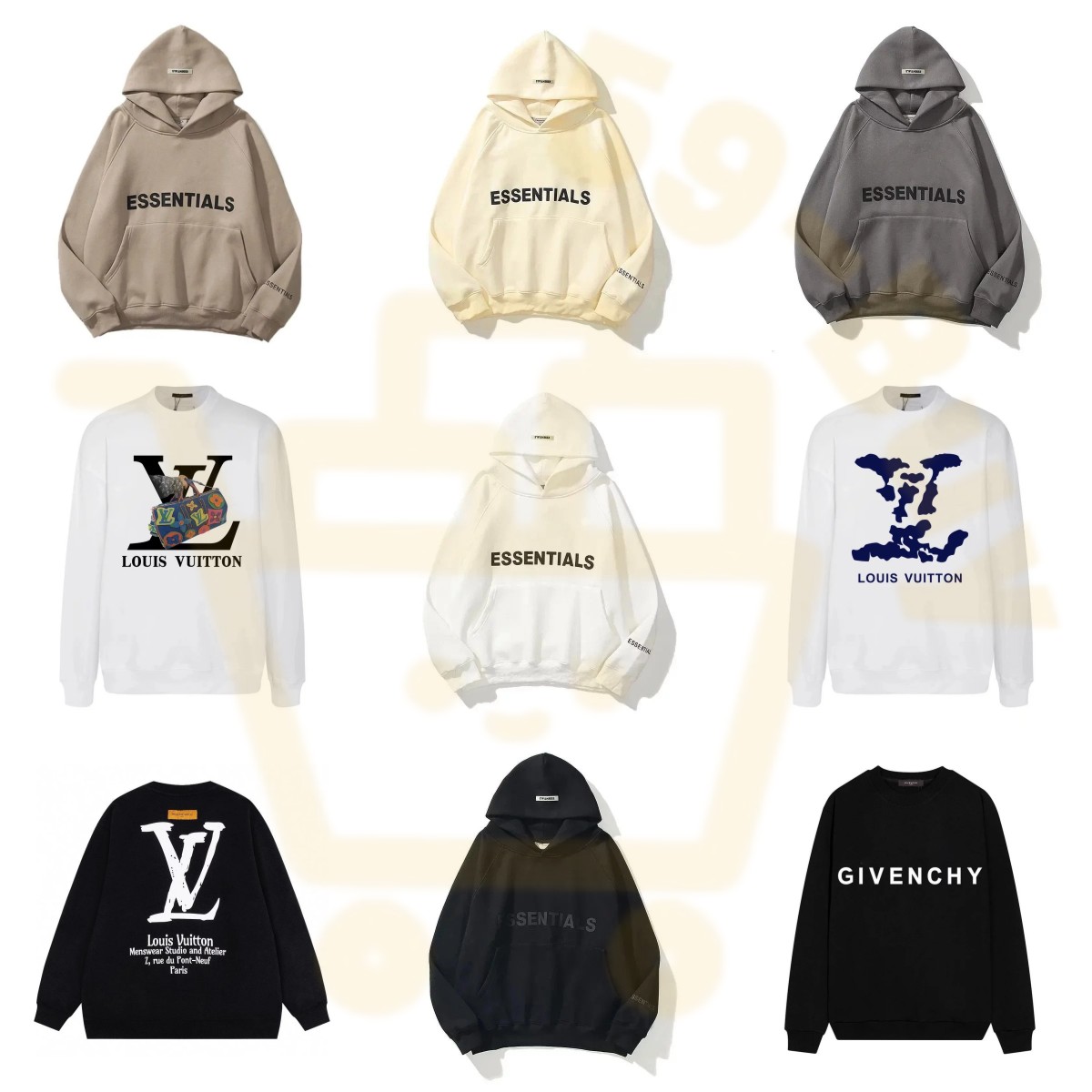 Louis Vuitton sweatshirt (40 CP)
