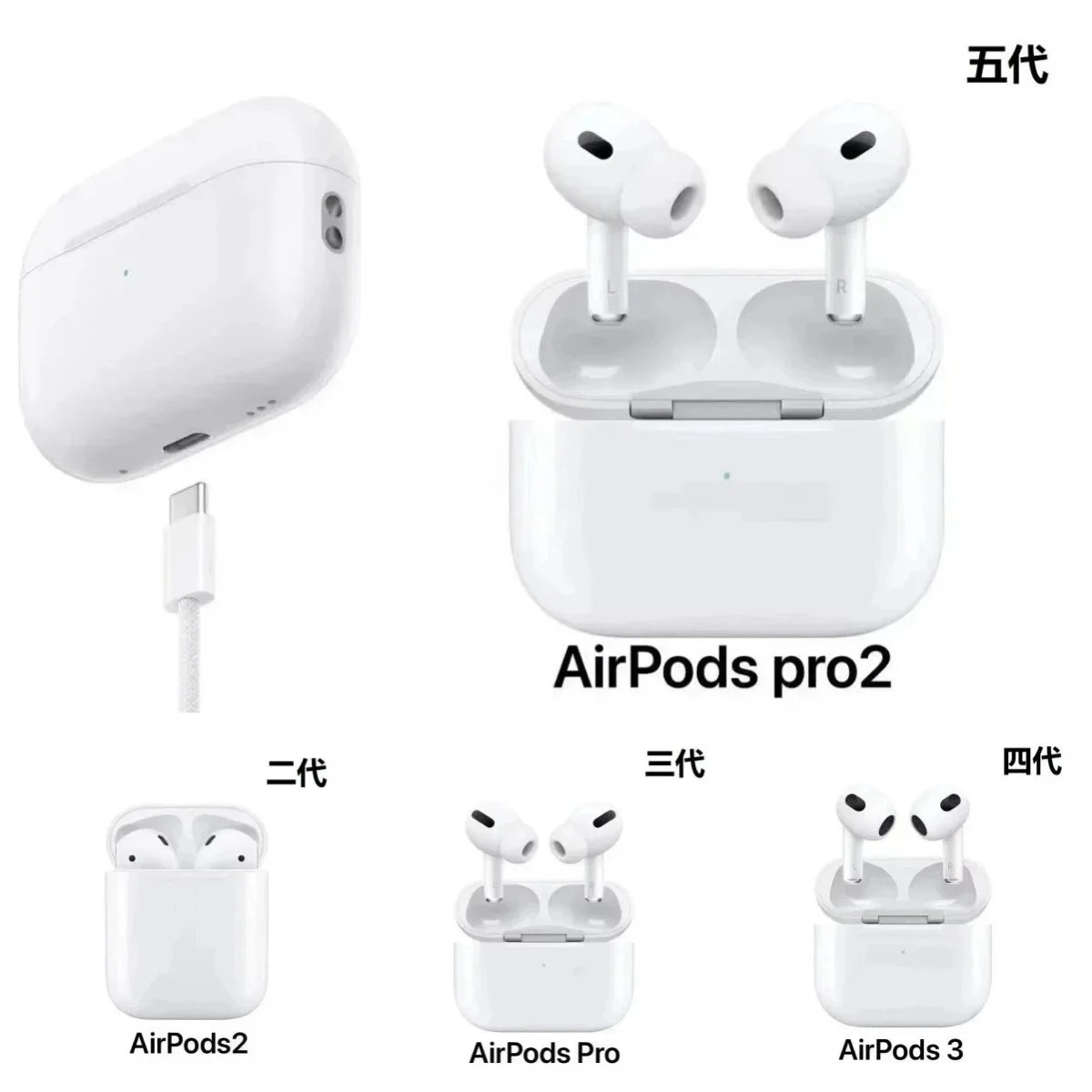 AirPods Pro2 earphone (18tyle)