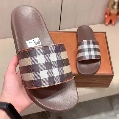 Burberry Summer Slippers Sandals Shoes ( 26 + styles) - Thumbnail 3