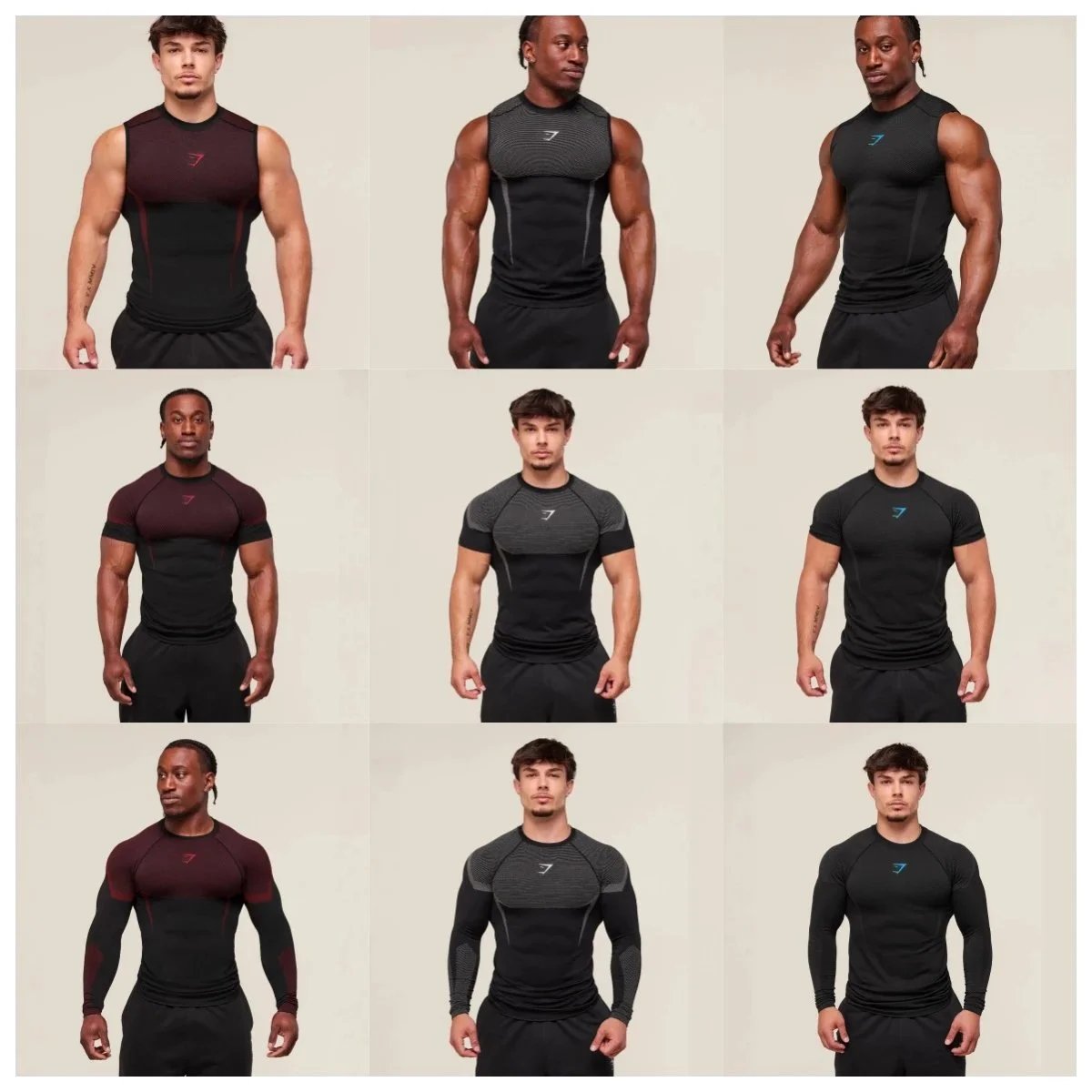 Gymshark vest/T-shirt (40style)