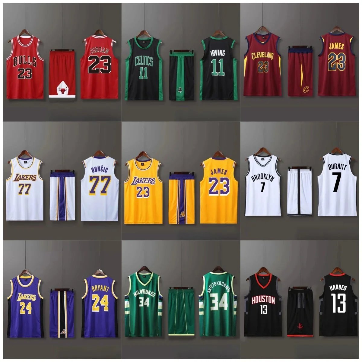 NBA Jersey Suits (30+style)