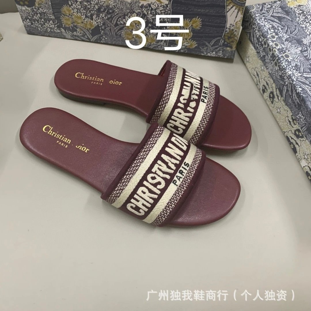 Dior slippers( 44 + styles) - Thumbnail 4