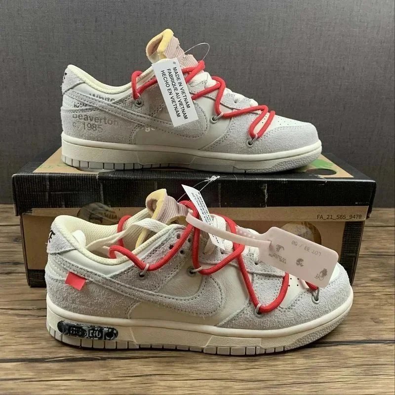 Nike Dunk Low Off-White - Thumbnail 9