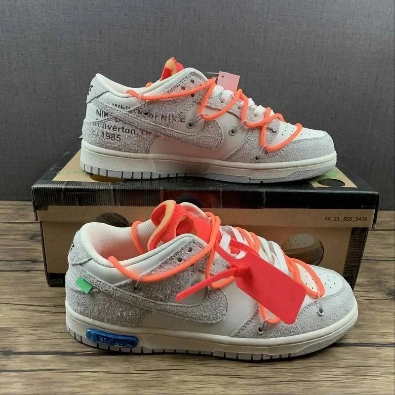Nike Dunk Low Off-White - Thumbnail 4