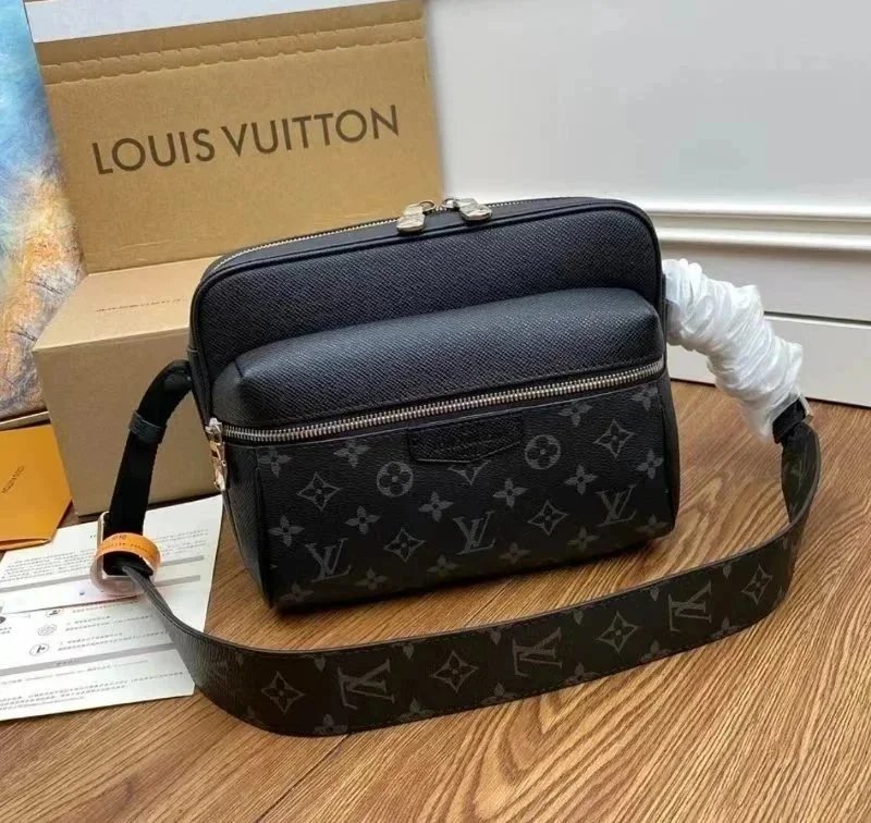 LV dior Gucci genuine leather bag - Thumbnail 7