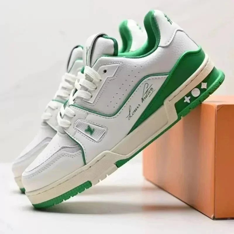 Louis vuitton sneakers LV Trainer Shoes (40 style) - Thumbnail 9