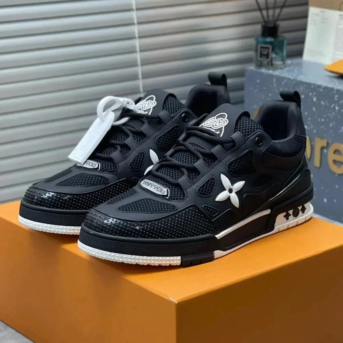 Louis vuitton sneakers LV Trainer Shoes - Thumbnail 3