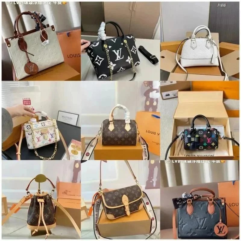 Louis Vuitton LV Messenger Genuine Leather Bag