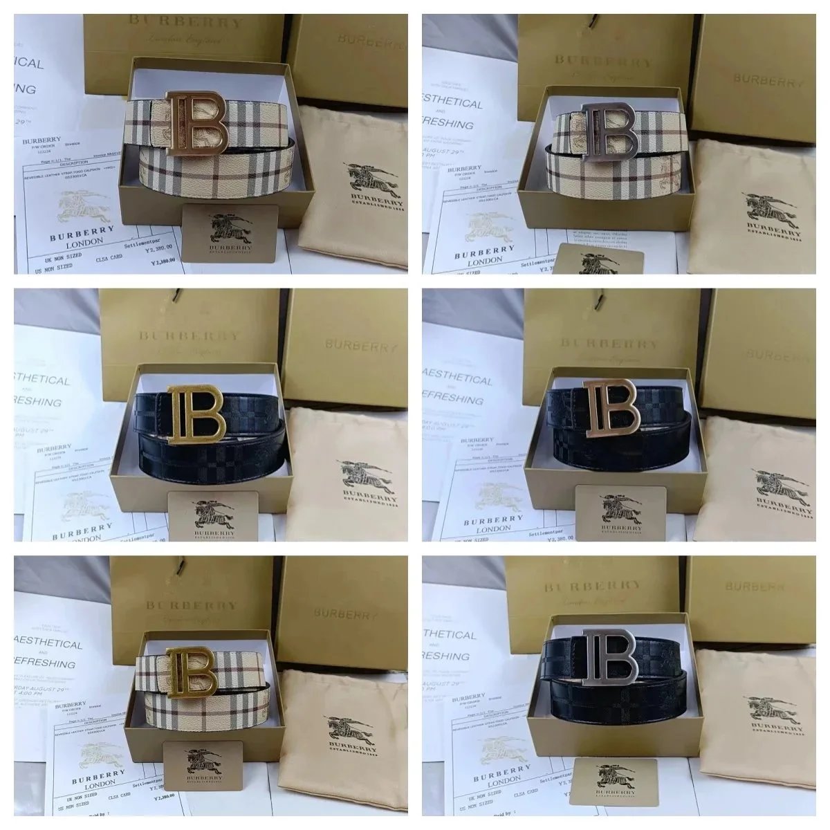 Burberry belt