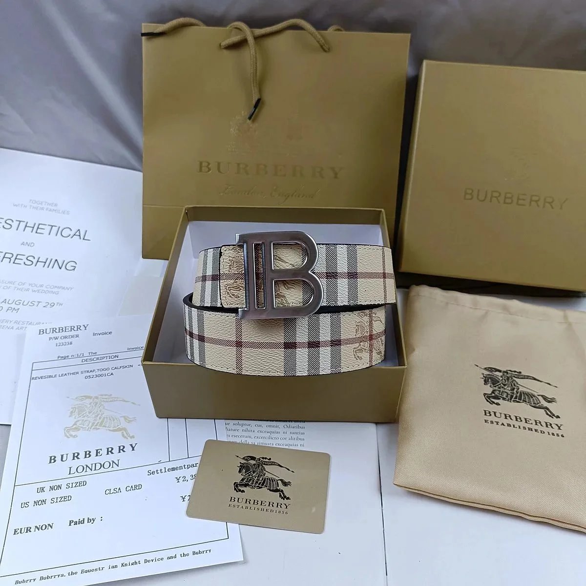 Burberry belt - Thumbnail 2
