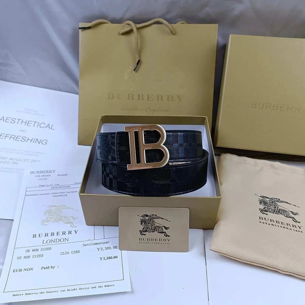 Burberry belt - Thumbnail 7