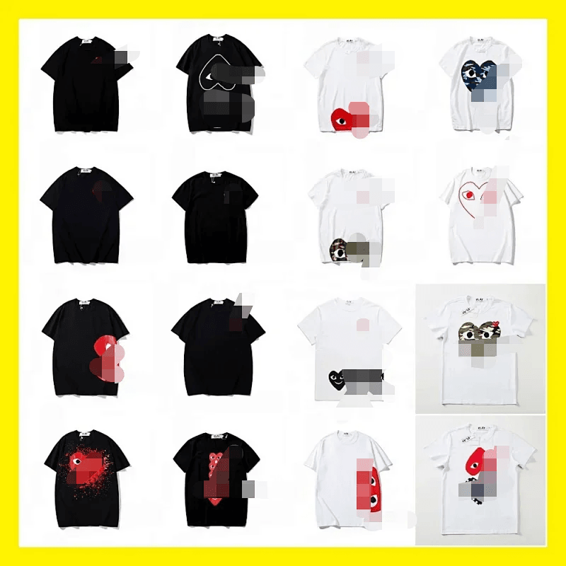 CDG Play T-shirt Tee (40 Styles)