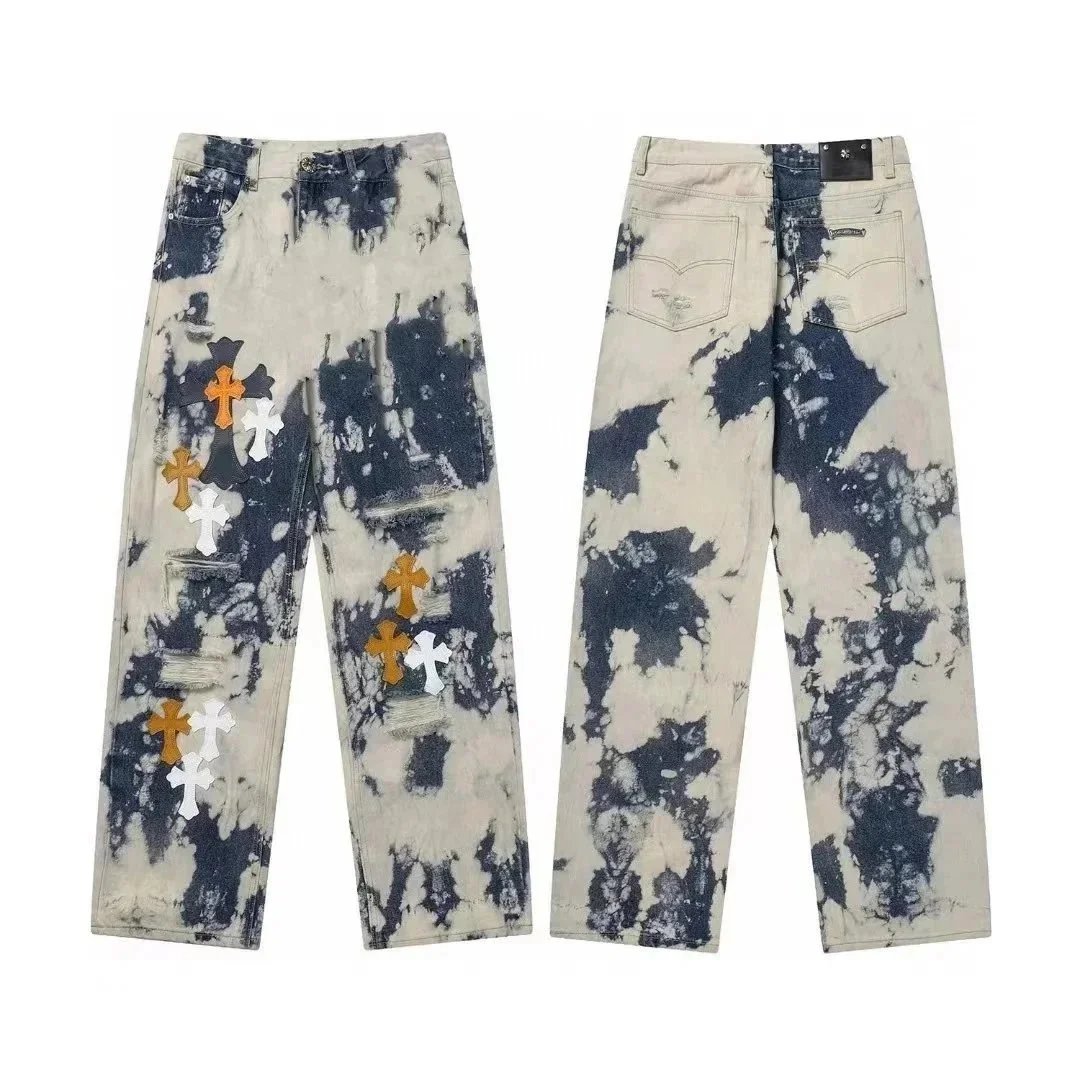 Chrome Hearts Jeans High version ( 38+ styles) - Thumbnail 9