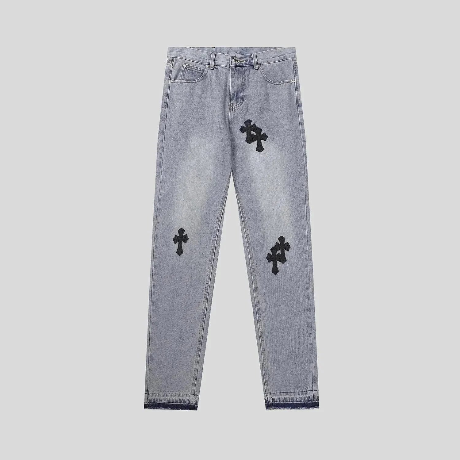 Chrome Hearts Jeans High version ( 38+ styles) - Thumbnail 3