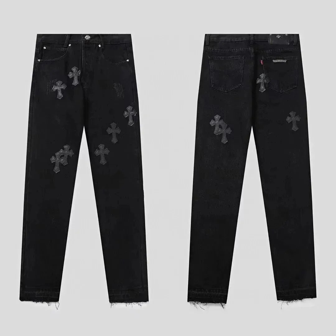 Chrome Hearts Jeans High version ( 38+ styles) - Thumbnail 5