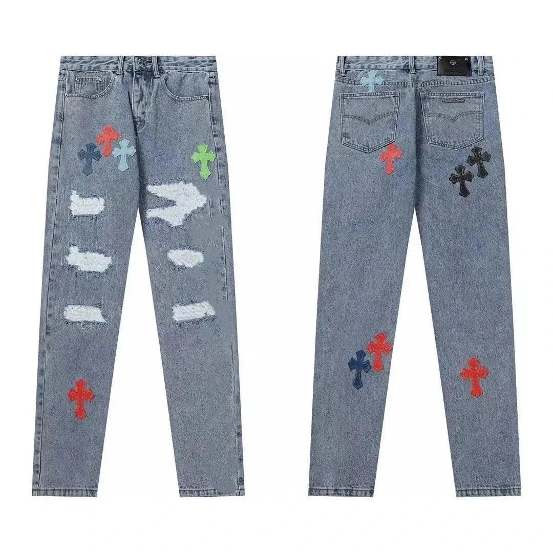 Chrome Hearts Jeans High version ( 38+ styles) - Thumbnail 6